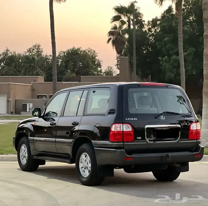 ((تم البيع )) جيب لكزس مخزن وكالة شرط نادر LX470 16