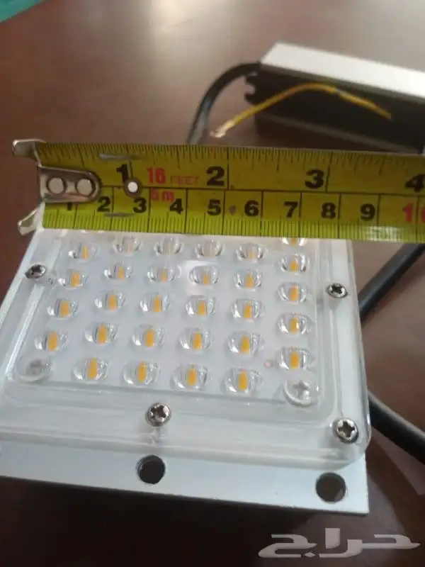 شريحة مربع مع درايفر 30 واط ووتربرووف اعمدة الفوانيس 2