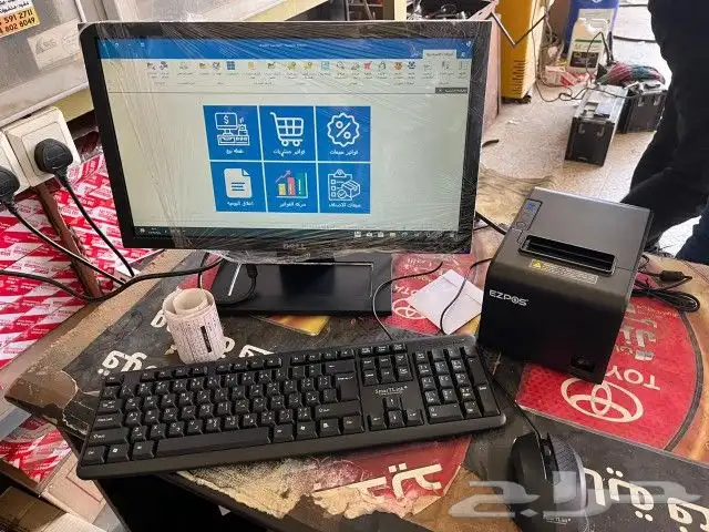 نقاط بيع واجهزه كمبيوتر وبرنامج حسابات وفاتوره الكترونيه 1