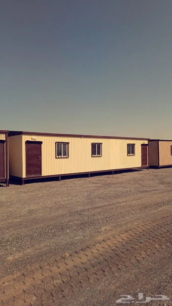 سكن عمال غرف متنقله بورت كابن مكاتب بركسات 9