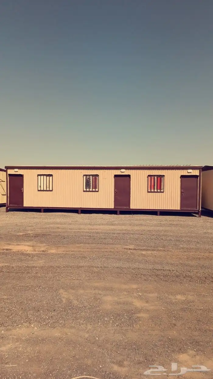 سكن عمال غرف متنقله بورت كابن مكاتب بركسات 2
