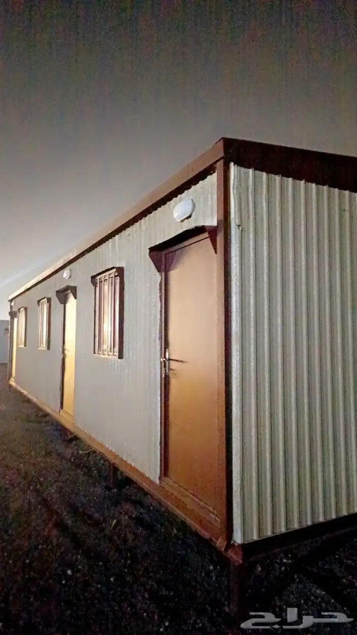 سكن عمال غرف متنقله بورت كابن مكاتب بركسات 4