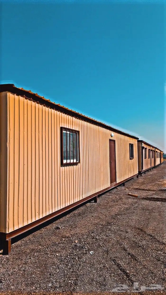 سكن عمال غرف متنقله بورت كابن مكاتب بركسات 1