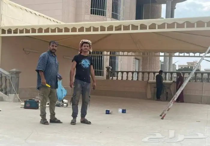 مظلات سواتر برجولات جده مكة 19
