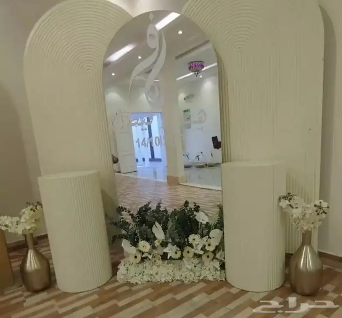 تنسيق مداخل ملكة واستقبال وحفلات التخرج 7