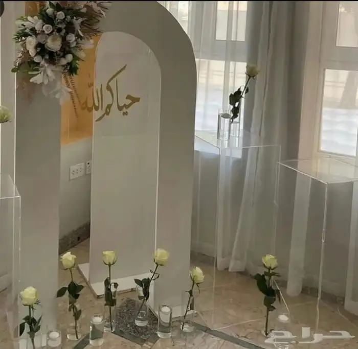 تنسيق مداخل ملكة واستقبال وحفلات التخرج 3