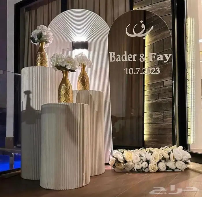 تنسيق مداخل ملكة واستقبال وحفلات التخرج 12