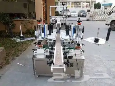 للبيع ماكينة لصق الاستيكرات لخطوط الانتاج 2