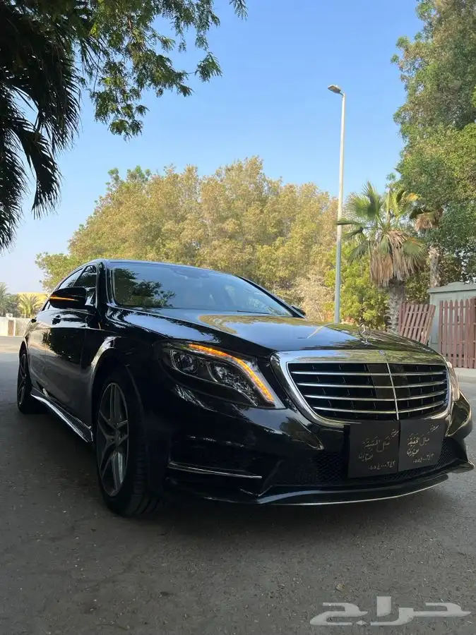 تم البيع مرسيدس 2016 الجفالي مخزن عداد 31 الف كم 6