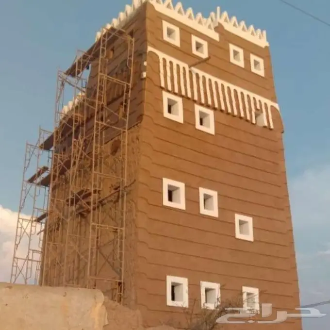 ترميم البيوت التراثيه وبناء جديد وتلبيس حجر وبناء 0