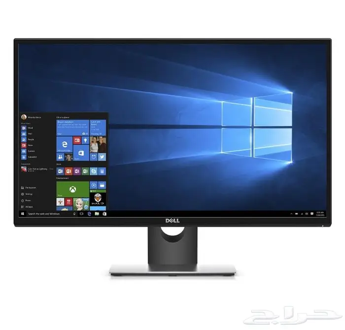 شاشه dell مقاس 27 مداخل الشاشه vga- hdmi 0