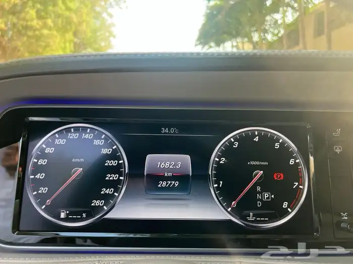 تم البيع مرسيدس 2016 الجفالي مخزن عداد 31 الف كم 68