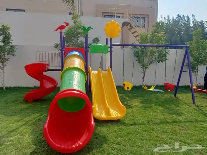 العاب مائيه.. مراجيح زحاليق.. تأثيث استراحات وتجهيز حدائق 8