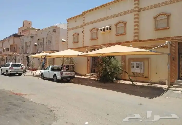 مظلات سواتر برجولات لكسان بيوت شعر 42