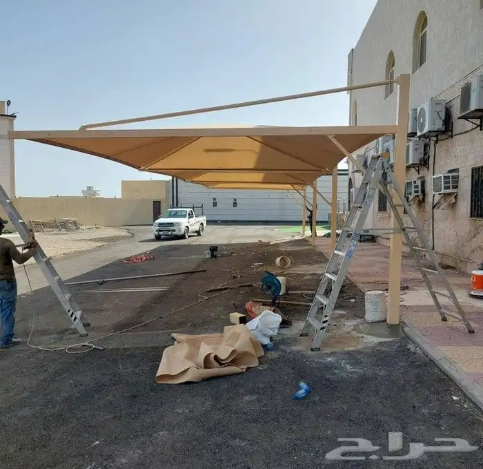 مظلات سواتر برجولات لكسان بيوت شعر 26