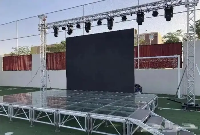 شاشات ومسارح واضاءات للايجار في الرياض 4