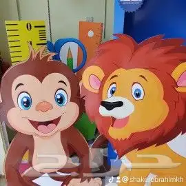 مجسمات فلين وخلفيات حسب الطلب والمقاس وبوكس بربي 6