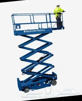سيزر لفت للإيجار. Scissor lift for rent 6