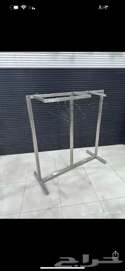 طاوله عرض استاد ارفف شبك استيل 5