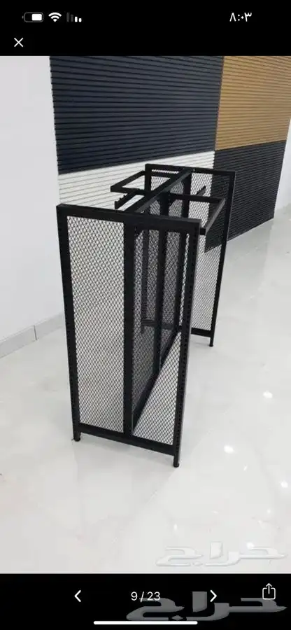 طاوله عرض استاد ارفف شبك استيل 12