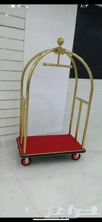 طاوله عرض استاد ارفف شبك استيل 11