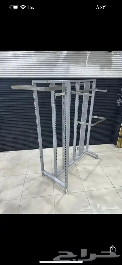 طاوله عرض استاد ارفف شبك استيل 3