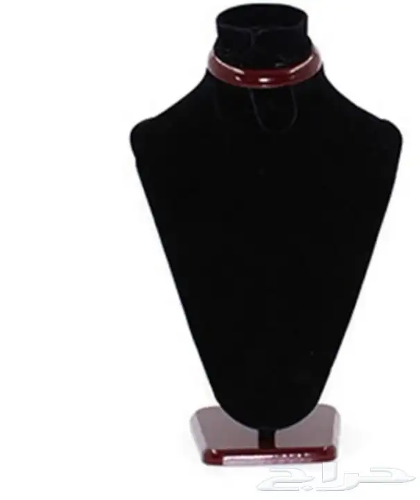 منظم خواتم. استاند اساور مخملي صدر اكسسوارات 3