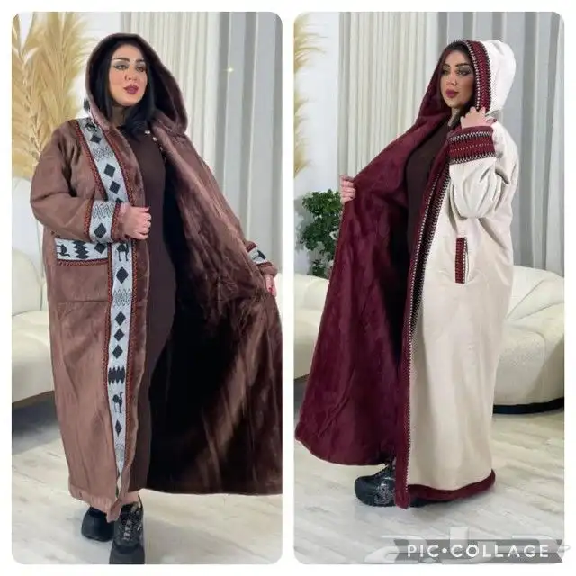 فروات نسائي شمواه مع تطريز 3