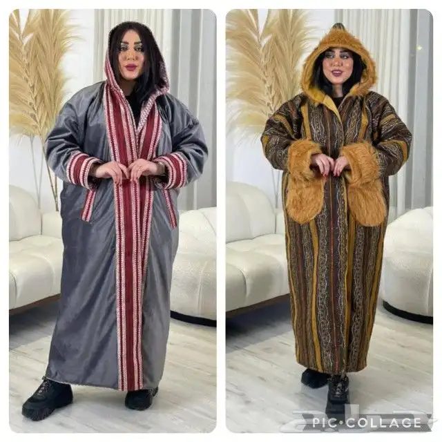 فروات نسائي شمواه مع تطريز 21