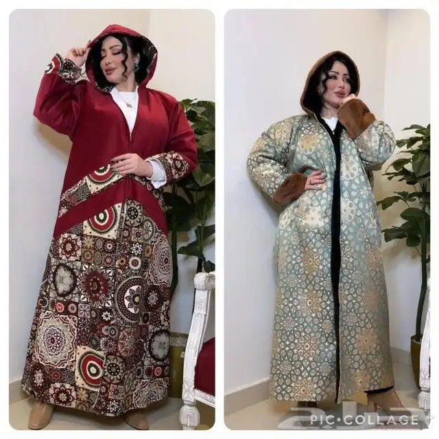 فروات نسائي شمواه مع تطريز 13