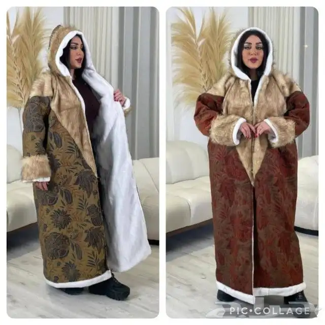 فروات نسائي شمواه مع تطريز 2