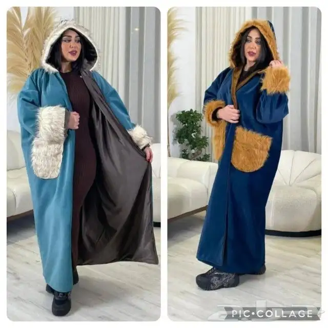 فروات نسائي شمواه مع تطريز 6