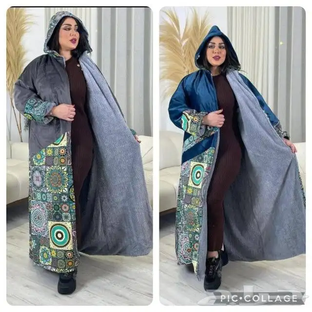 فروات نسائي شمواه مع تطريز 12