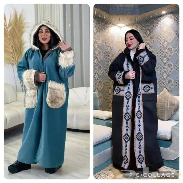 فروات نسائي شمواه مع تطريز 10