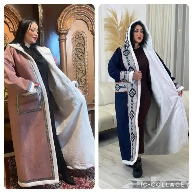 فروات نسائي شمواه مع تطريز 8