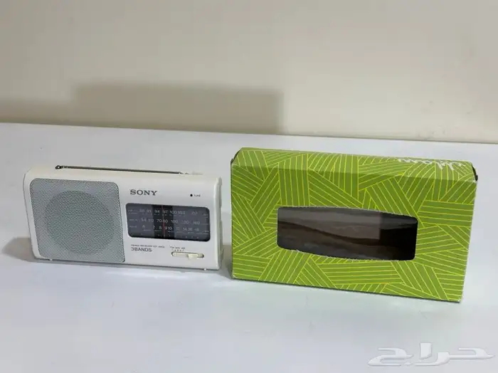 راديو سوني ابيض 480s ثلاث موجات 1991 8