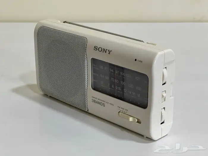 راديو سوني ابيض 480s ثلاث موجات 1991 1