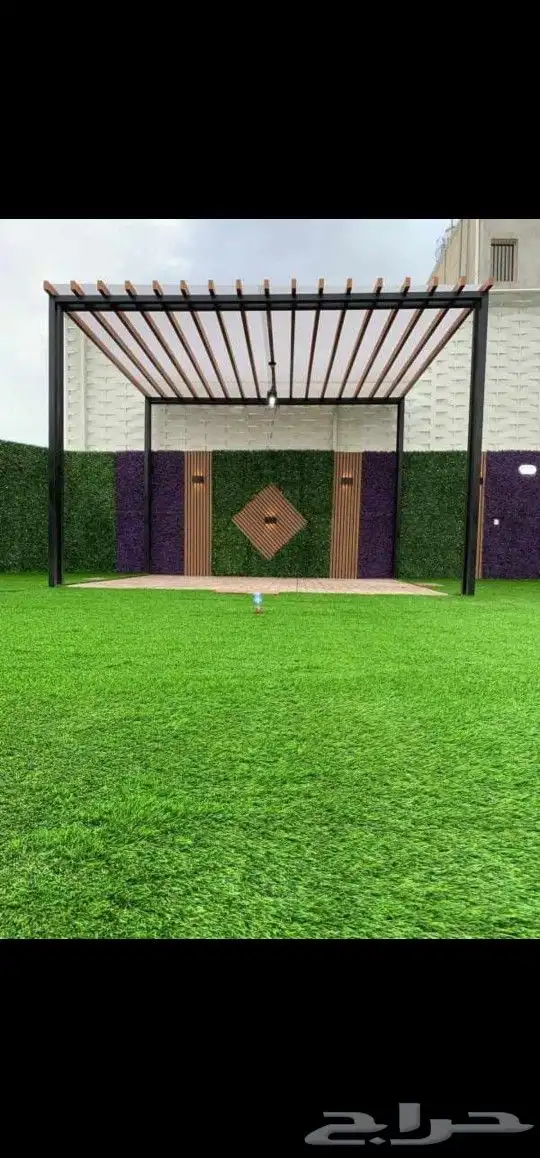 بديل خشب عشب جدارى مستودع جملة 6