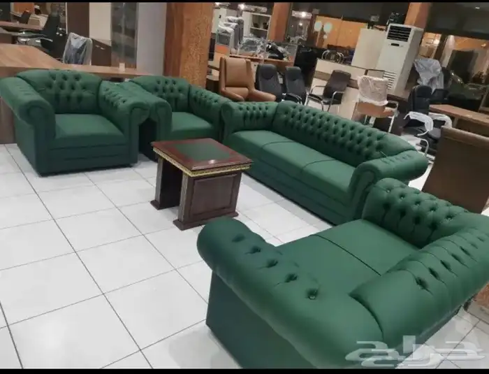 كنب جلد مكتبي كنب انتظار كنب صيني كنب جلسة 16