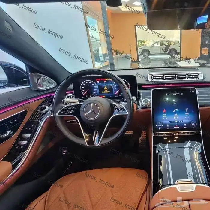 تحويل مرسيدس s-class 2006-2013 داخلي و خارجي الى 2023 4