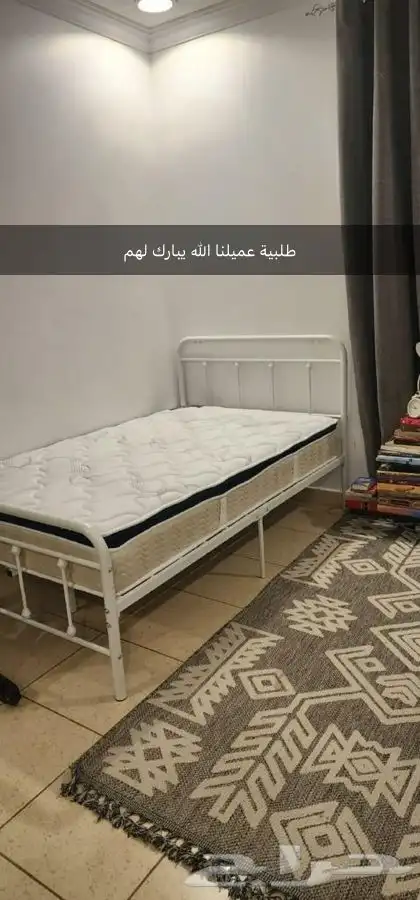 سرير حديد سراير اطراف مخمل سرير اطراف خشب 9