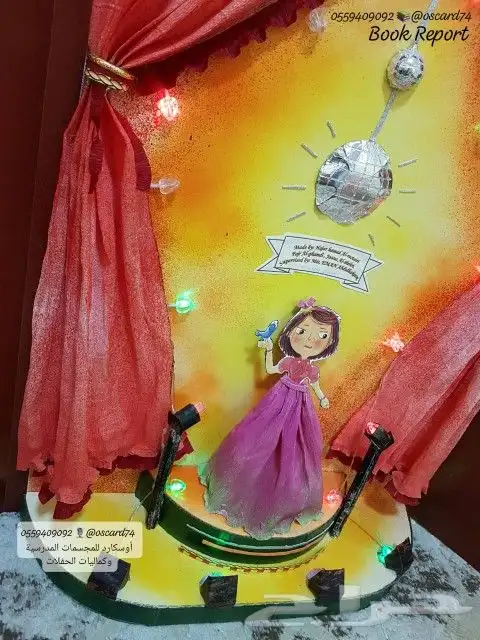 تنفيذ بروجكت بورد مضيء project board قصه انجليزي مشاريع تخرج 1