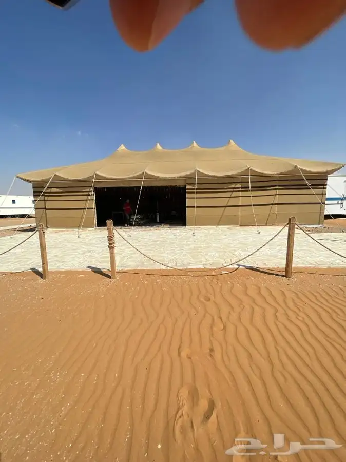 بناء مخيمات البر والممرات 0