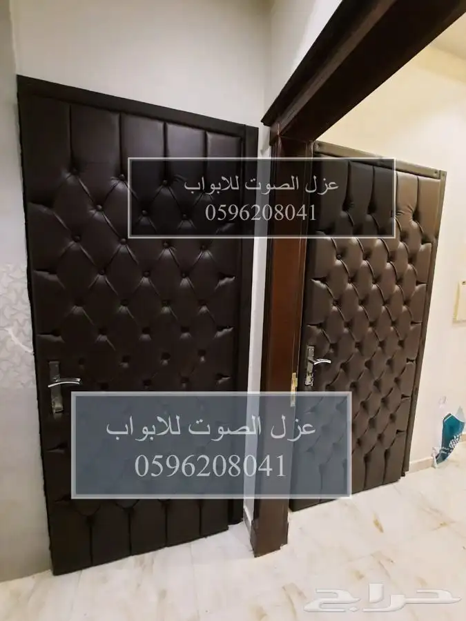 عازل الابواب عازل الصوت عزل ألباب عزل الصوت للابواب 19