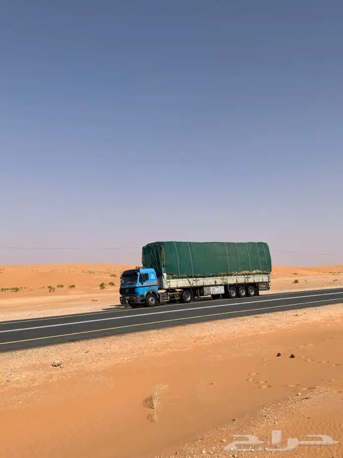 تريلة لنقل البرسيم 0