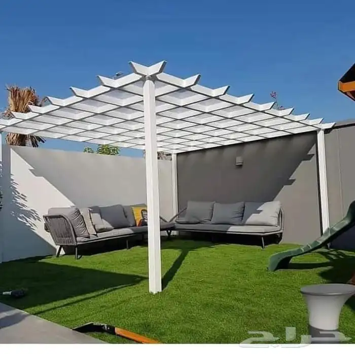 مضلات برجولات جلسات خارجيه سواتر ديكورات ترميمات شامله 84