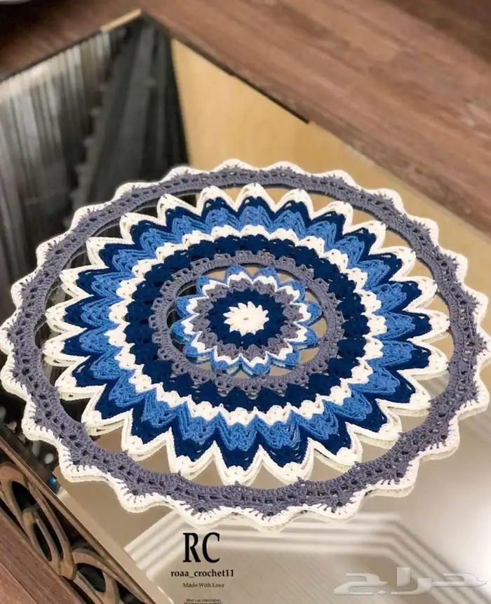مفارش كروشية 2