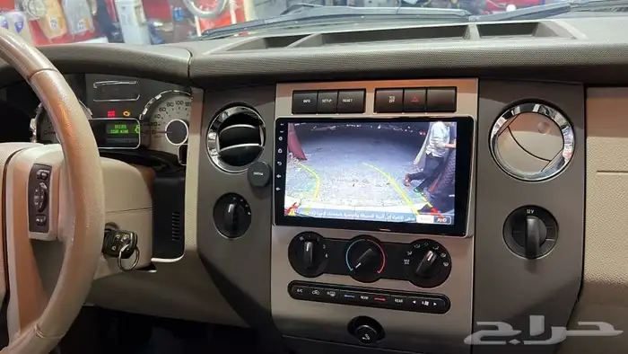 تركيب شاشه فورد أكس بديشن معا الديكور 2014 3