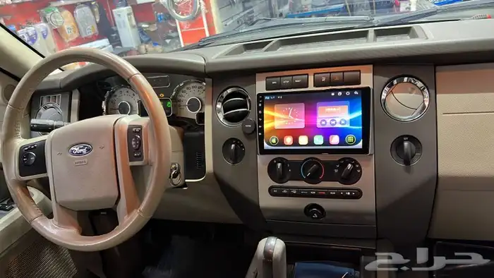 تركيب شاشه فورد أكس بديشن معا الديكور 2014 2