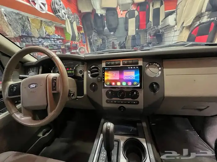 تركيب شاشه فورد أكس بديشن معا الديكور 2014 6